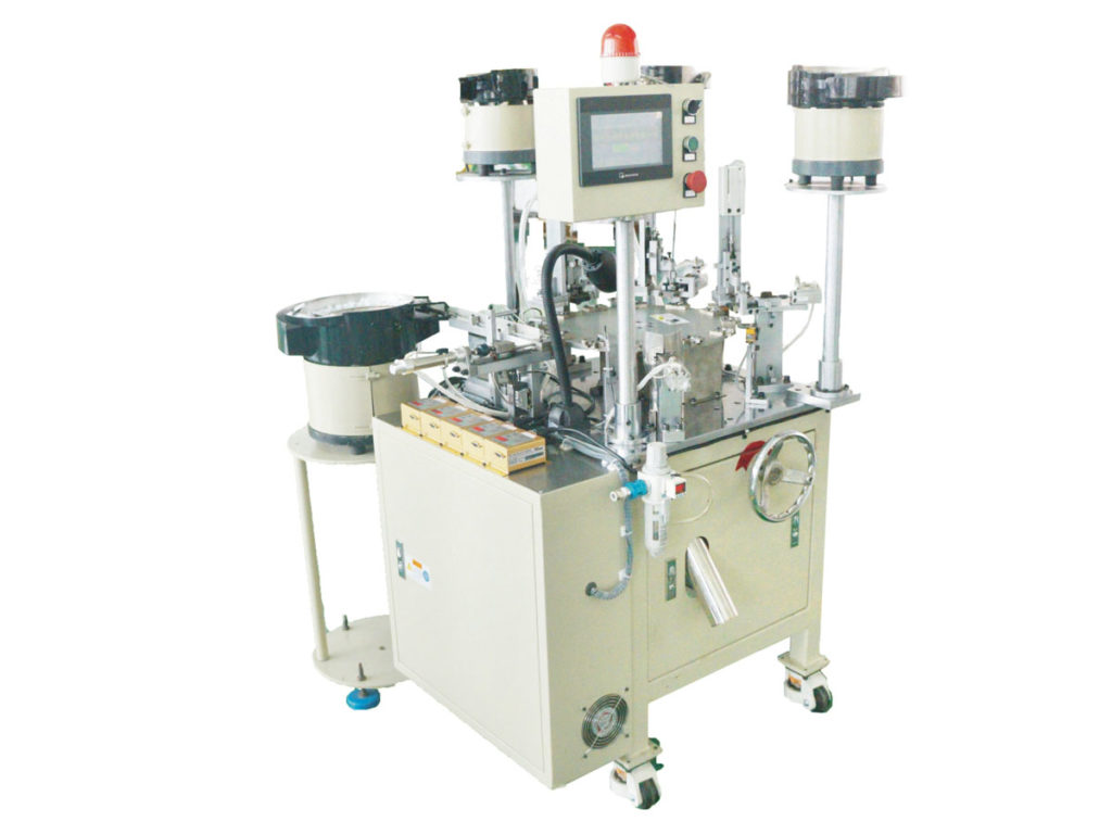 Unmarked pin auto assembly machine