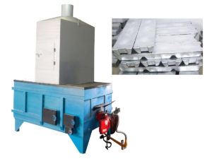 gas zinc die casting furnace